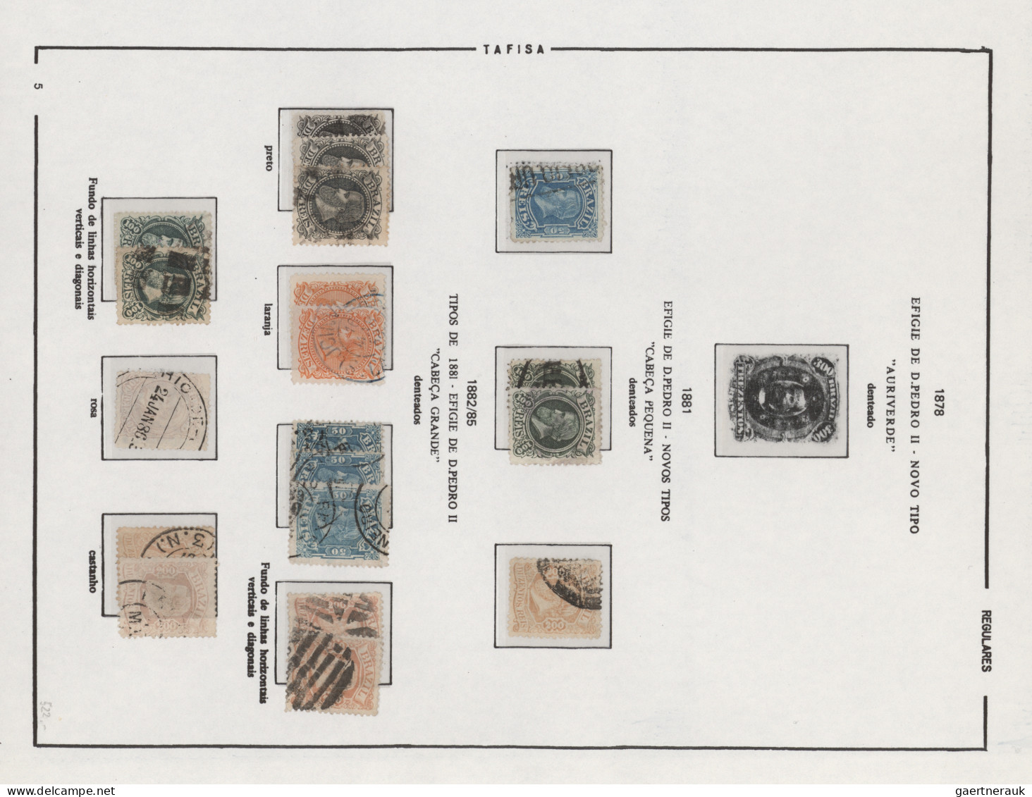 Brazil: 1881/2008, Comprehensive Mint And Used Collection In Two Albums, Well Co - Lettres & Documents