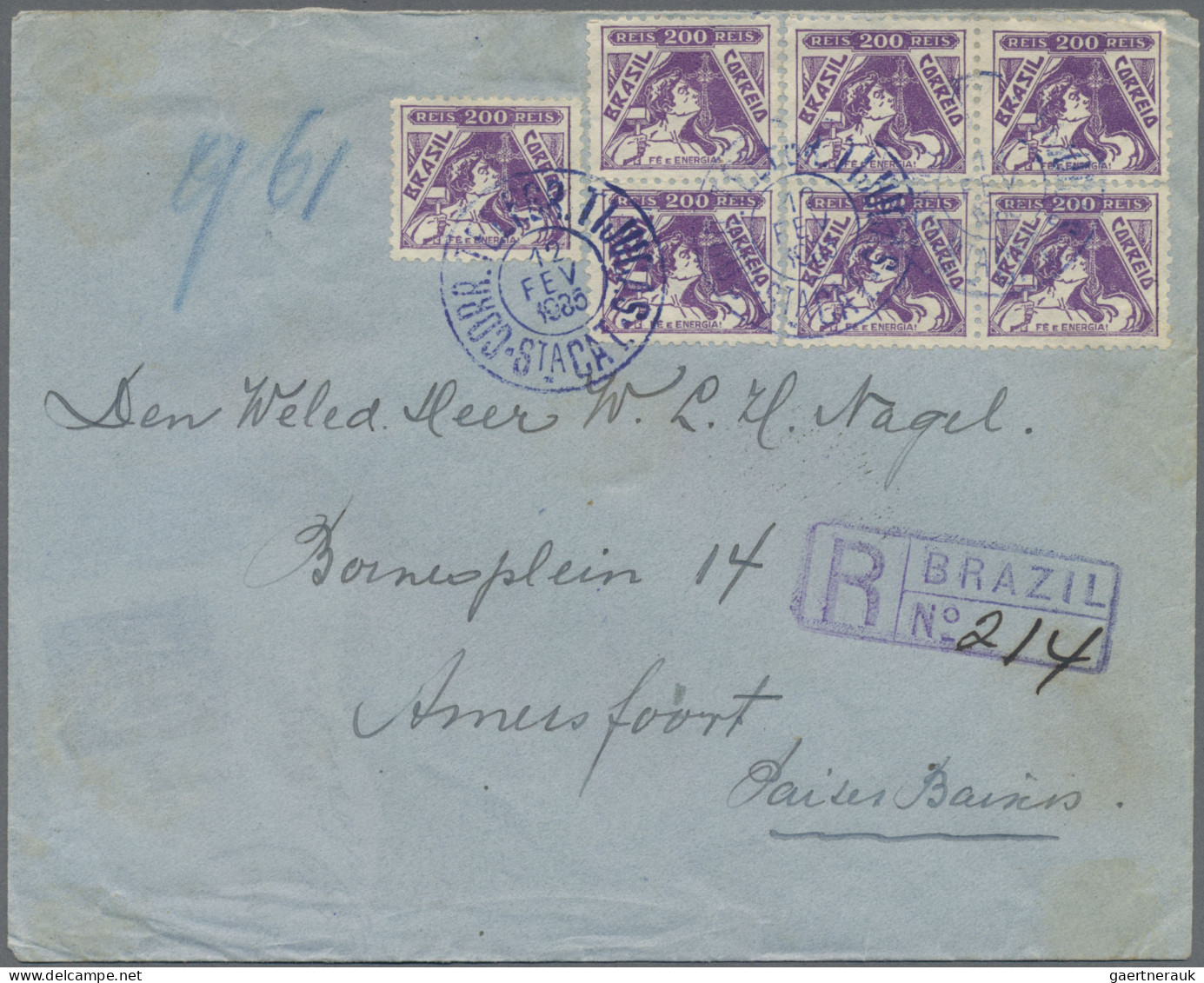 Brazil: 1890/1990 (ca.), Assortment Of Nearly 100 Covers/cards/stationeries, Usu - Lettres & Documents