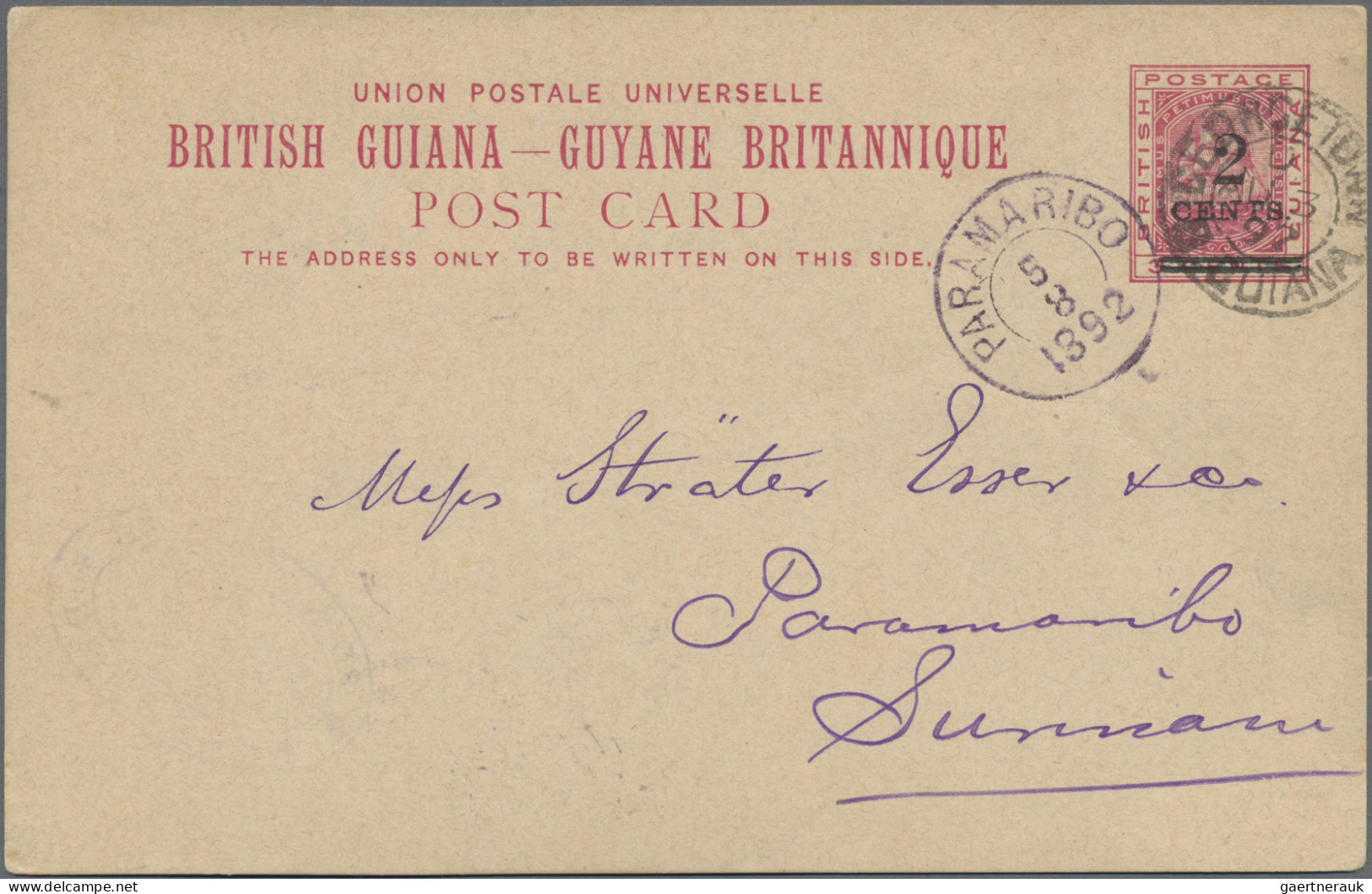 British Guiana - Postal Stationery: 1879/1900's: Collection Of 47 Postal Station - Britisch-Guayana (...-1966)