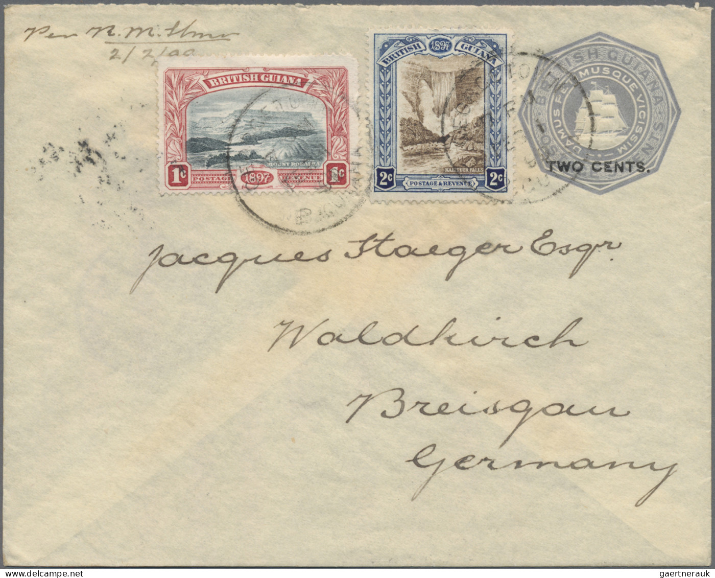 British Guiana - Postal Stationery: 1879/1900's: Collection Of 47 Postal Station - Guayana Británica (...-1966)