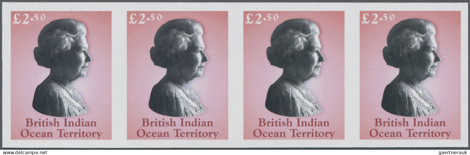 British Territories in the Indian Ocean: 2001/2016. Collection containing 359 IM