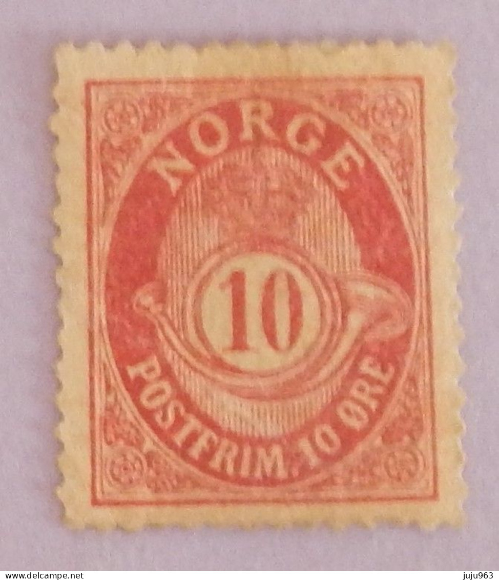 NORVEGE YT 50A NEUF(*)MNG  ANNÉES 1894/1907 - Unused Stamps