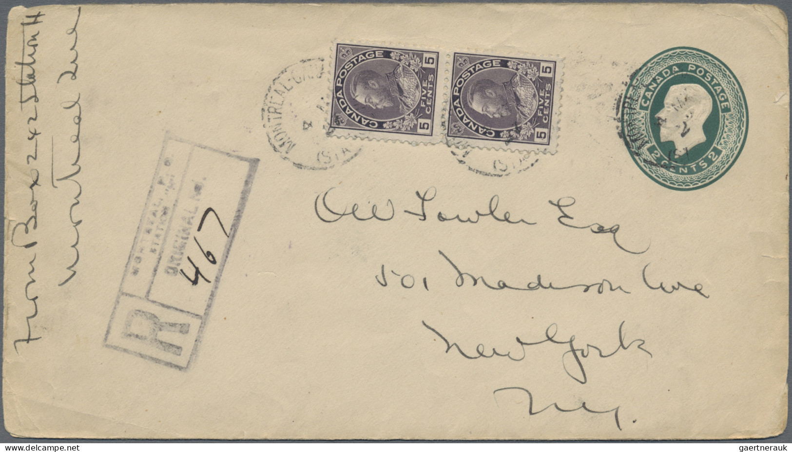 Canada - Postal Stationery: 1870/1980 (ca.), Balance Of Apprx. 425 Used/unsused - 1903-1954 Reyes