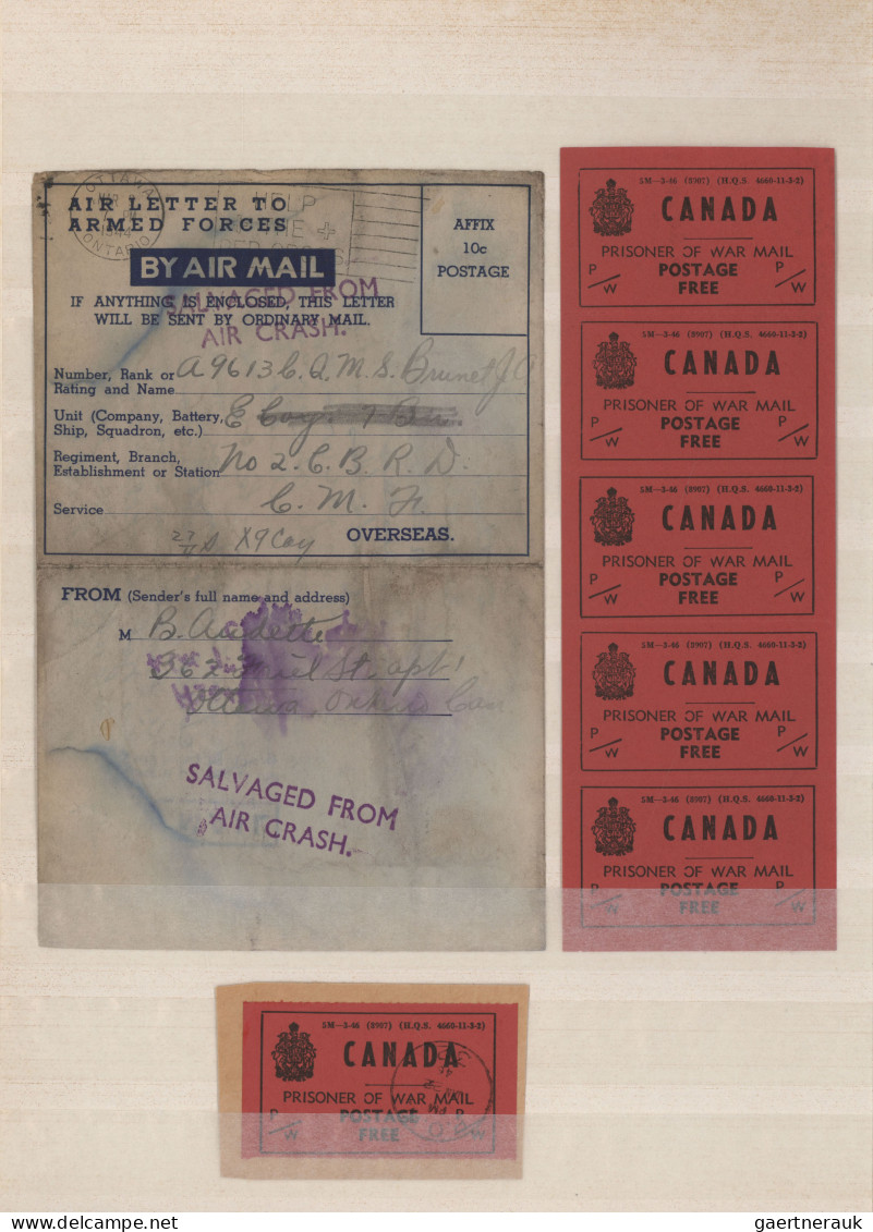 Canada - Specialities: 1939/1945, Canadians In WWII, Sophisticated Balance Of Re - Andere & Zonder Classificatie