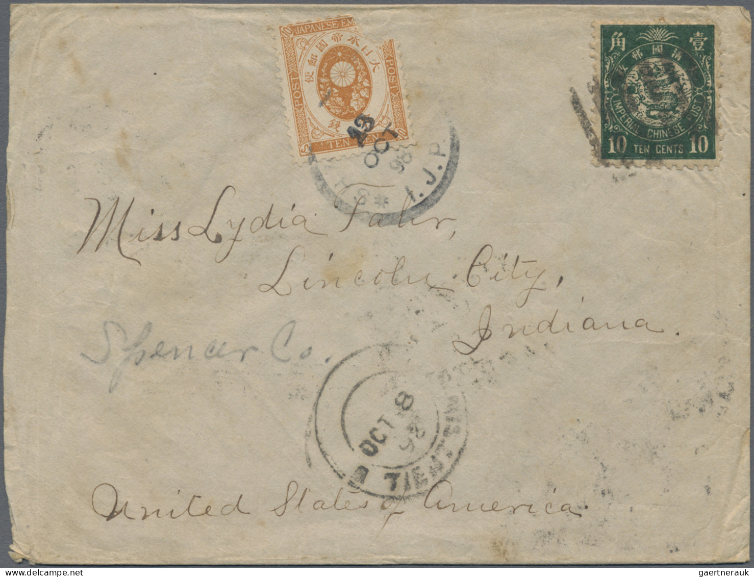 China: 1897/1962 (ca.), Group Of 17 Covers/stationery Inc. Taiwan And HK, With 1 - 1912-1949 Republiek