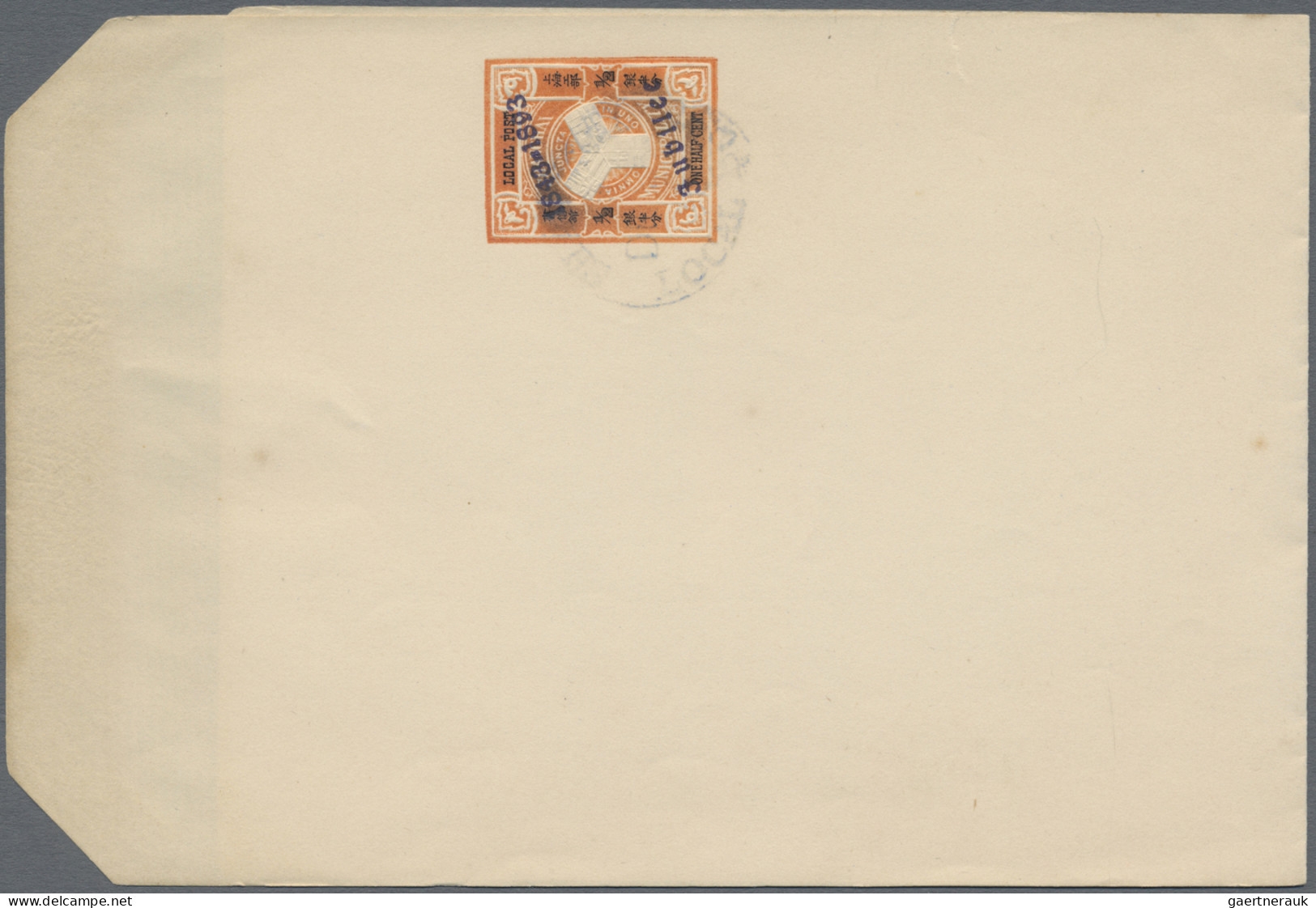 China: 1897/1962 (ca.), Group Of 17 Covers/stationery Inc. Taiwan And HK, With 1 - 1912-1949 République