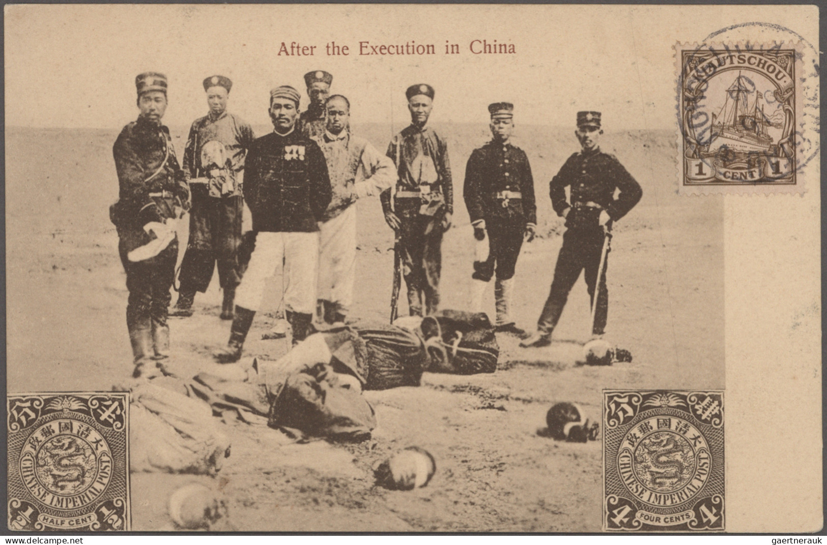 China: 1900/1925 (ca.), group of picture postcards (30), unused, cto used and re