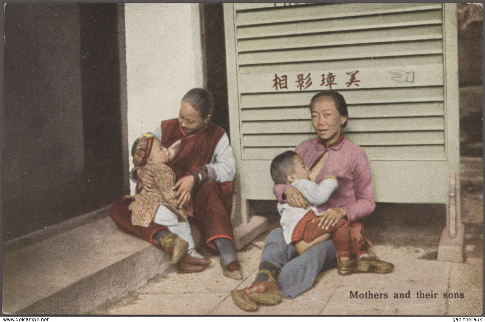 China: 1900/1925 (ca.), group of picture postcards (30), unused, cto used and re