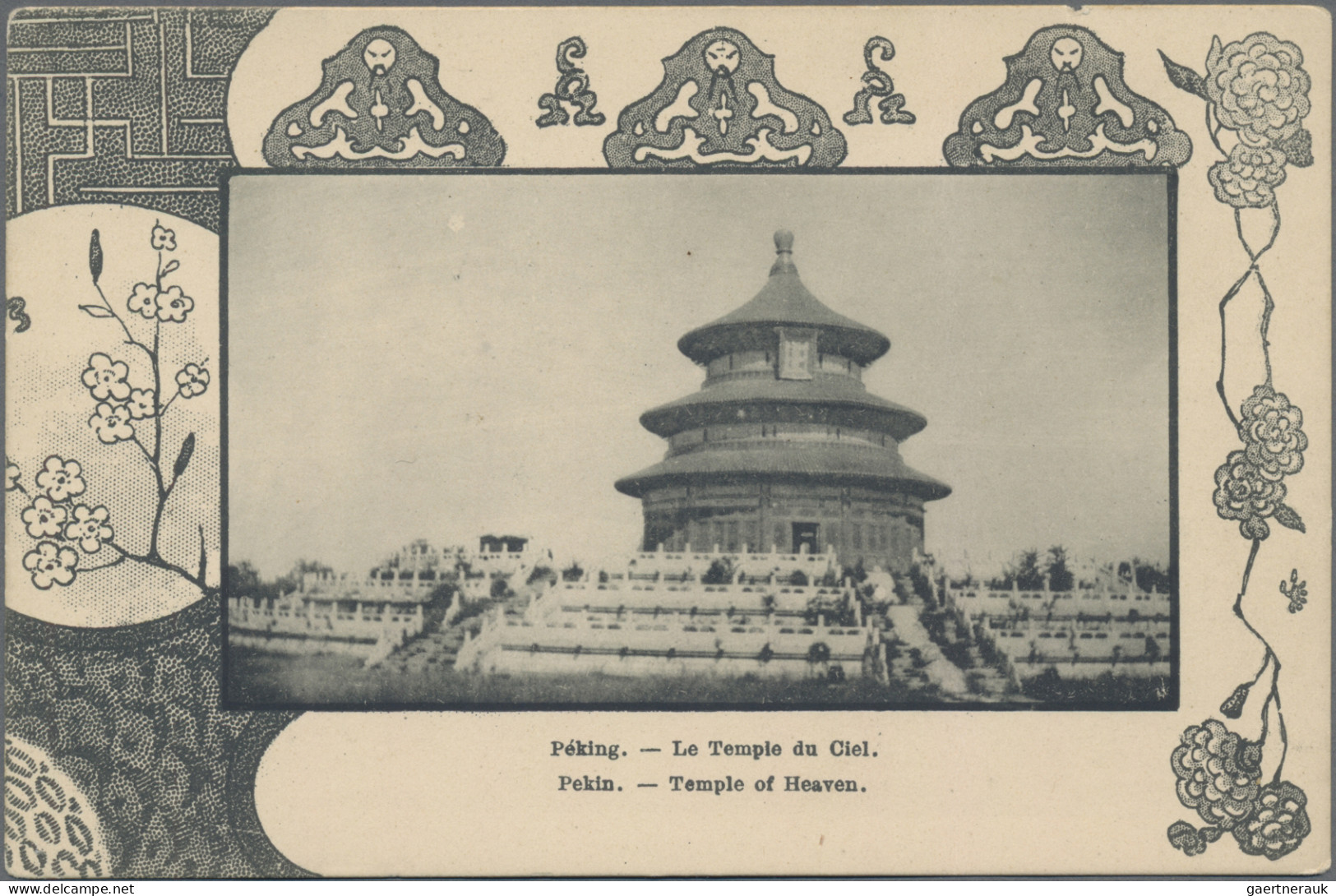 China: 1900/1945 (approx.), Collection Of 17 Picture Postcards, Including Scenes - 1912-1949 Republic