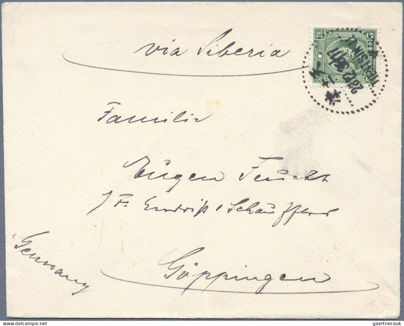 China: 1932/1938, covers (22) with SYS frankings inc. air mail and registration,