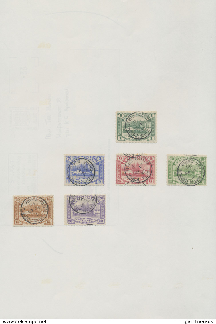 China - Local Post: 1878/1896, Amoy-Shanghai, mint and used on pages inc. five s