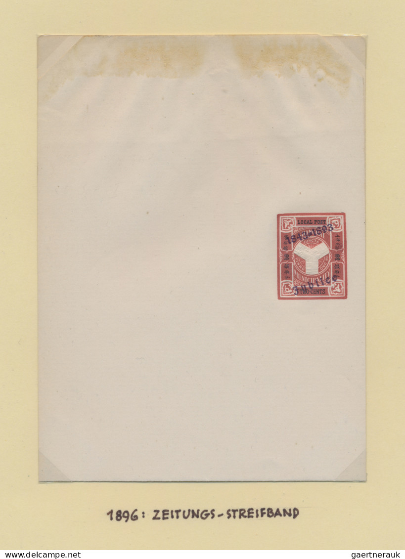 China - Shanghai: 1889/1994, Collection Of Stationery In Mint (10) And Used (12) - Autres & Non Classés