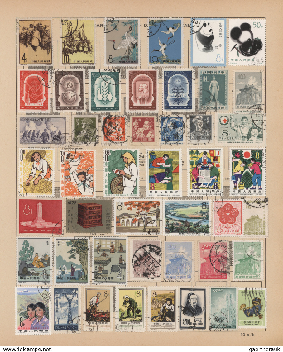 China (PRC): 1900/1990 (ca.), Mint And Used Balance/collection On Stockpages/alb - Autres & Non Classés