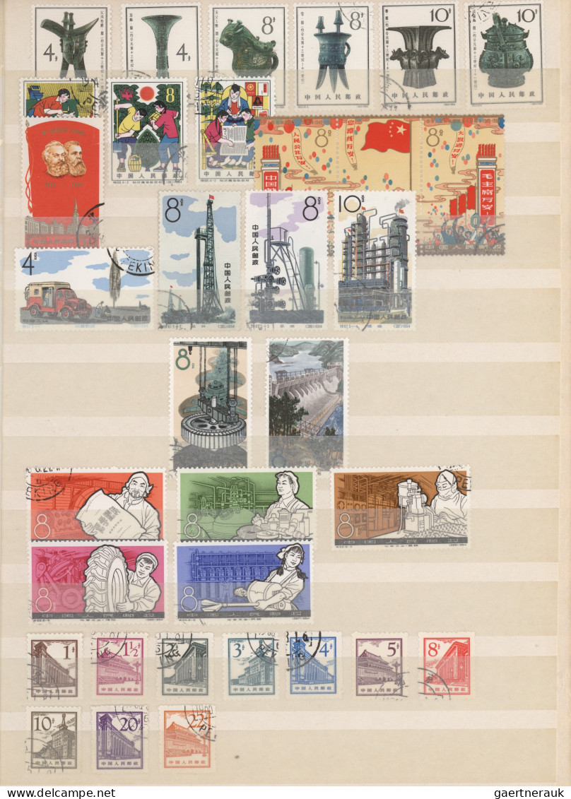 China (PRC): 1949/1983, Stockbook With Mostly Commemorative Issues, Including Co - Autres & Non Classés