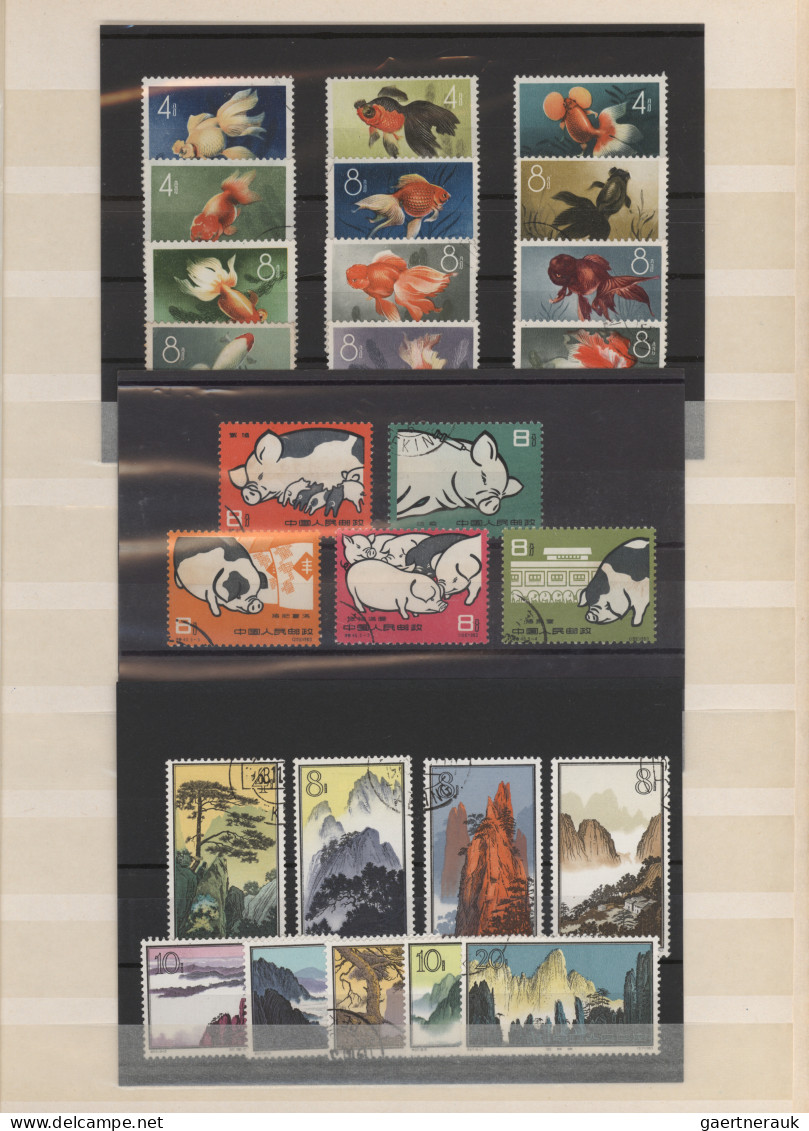 China (PRC): 1949/1983, stockbook with mostly commemorative issues, including co