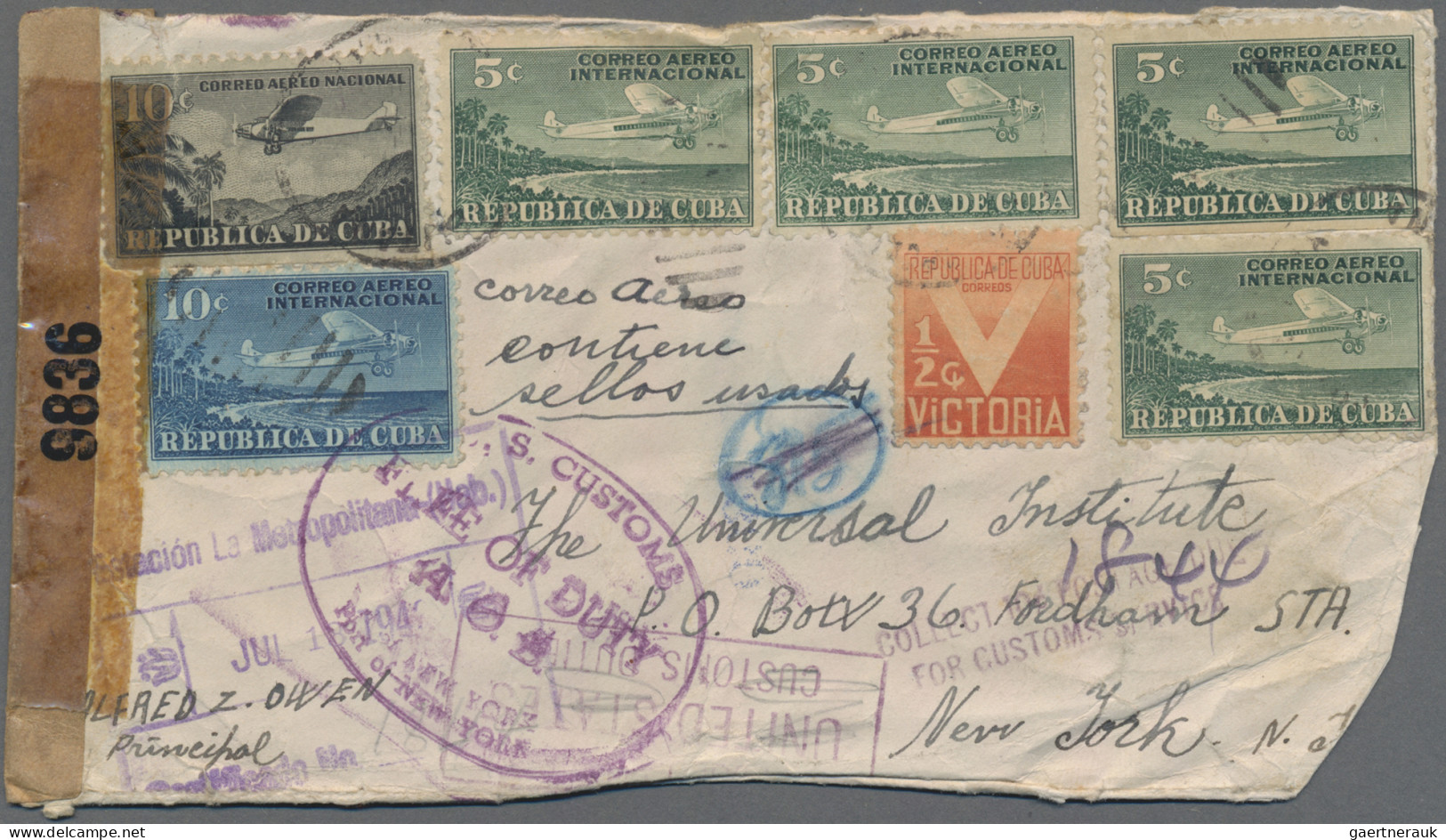 Cuba: 1899/1959, Assortment Of Apprx. 66 Covers/cards/used+unused Stationeries, - Altri & Non Classificati