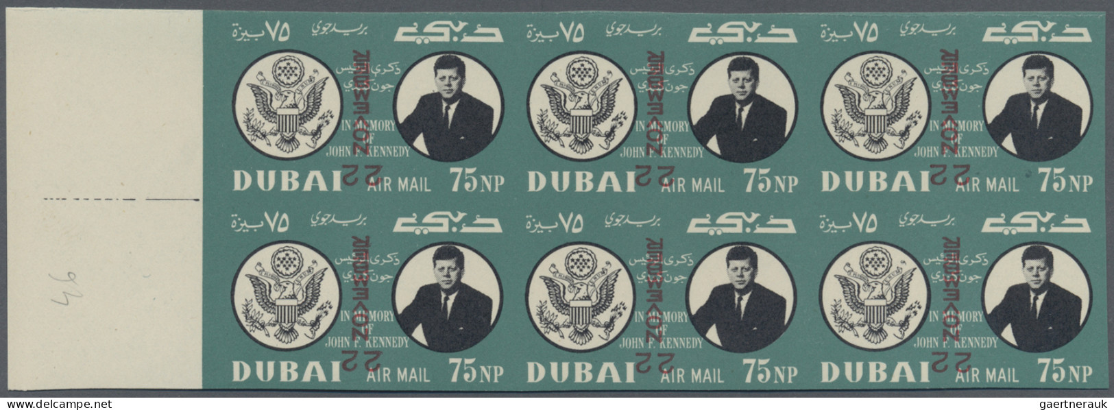 Dubai: 1963/1964 12 Items, Profoundly Described And Individually Priced, Includi - Dubai