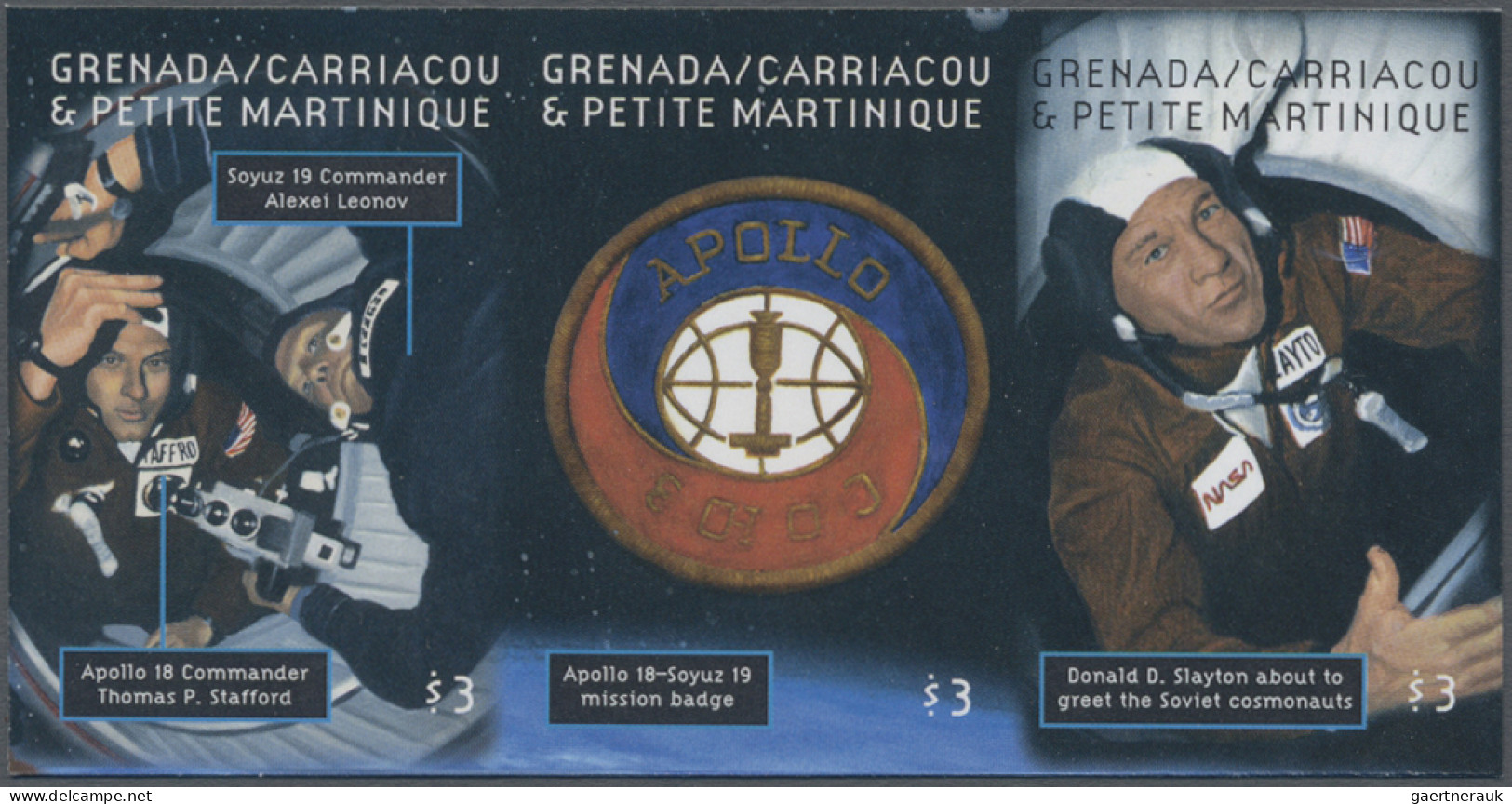 Grenada: 2000/2009. Collection containing 680 IMPERFORATE stamps and 31 IMPERFOR