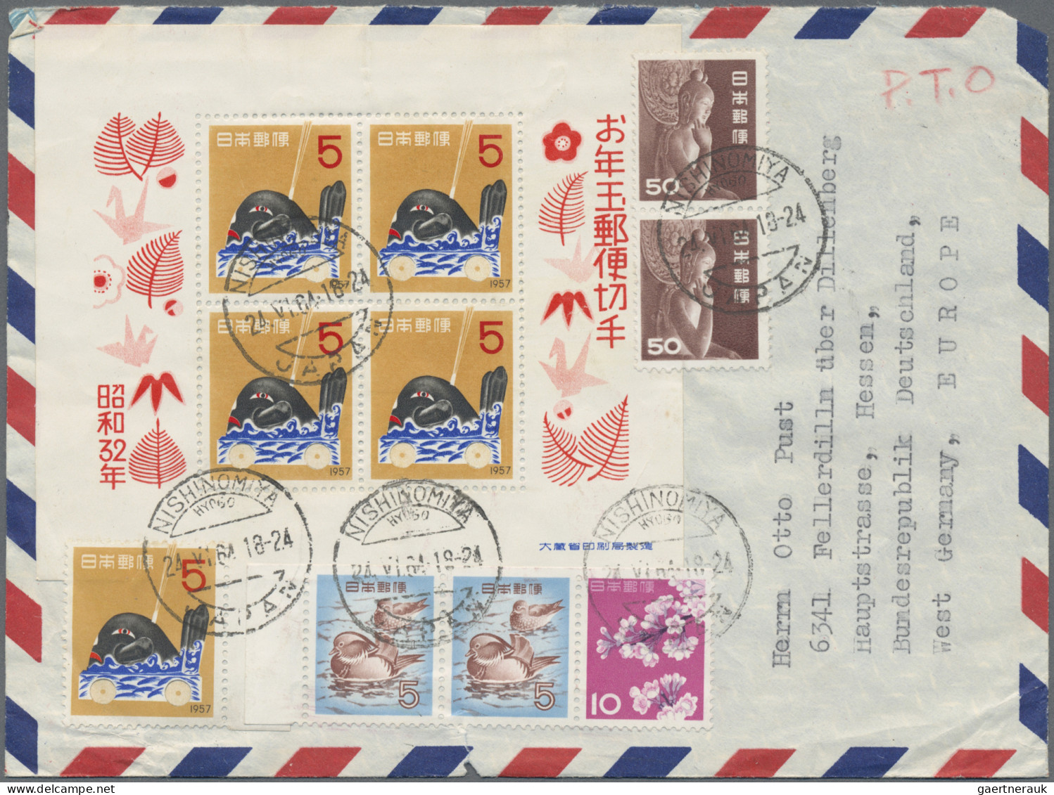 Japan: 1945/1975, Collection Mint MNH And Used (from 1960 Almost Only MNH) On Pr - Autres & Non Classés