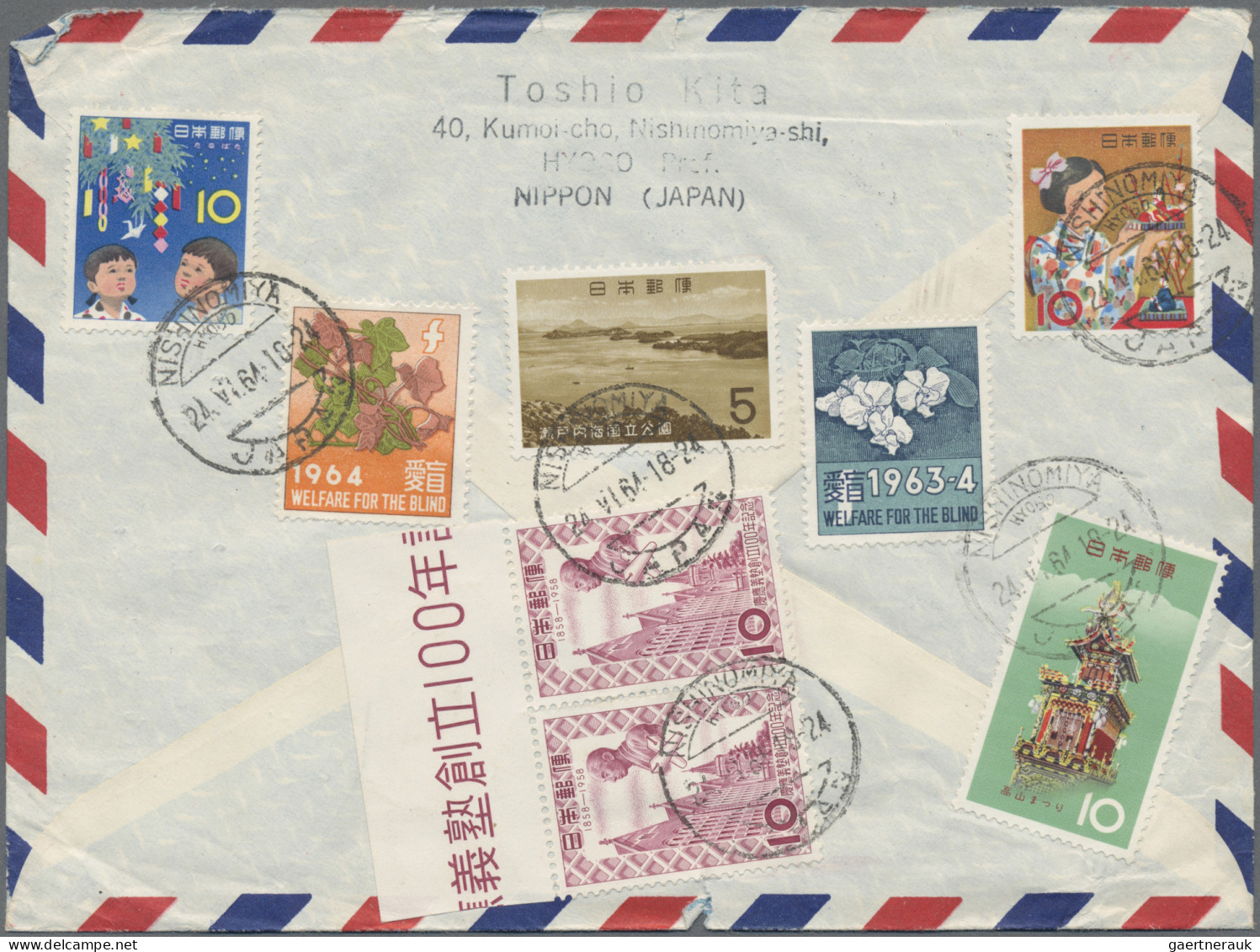 Japan: 1945/1975, Collection Mint MNH And Used (from 1960 Almost Only MNH) On Pr - Andere & Zonder Classificatie