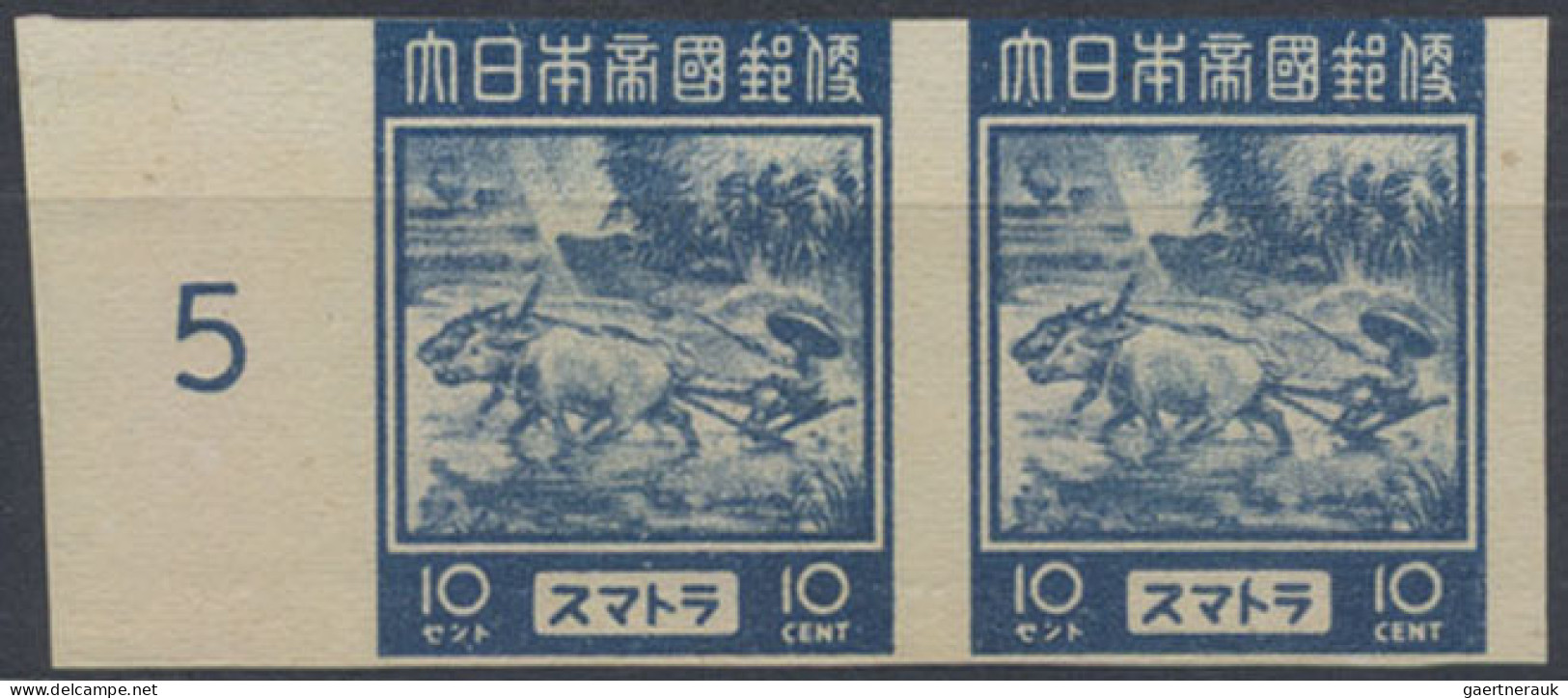 Japanese Occupations WWII: 1942/1945, Japanese Field Postcards (7, Inc. 3 Of Loc - Indonésie