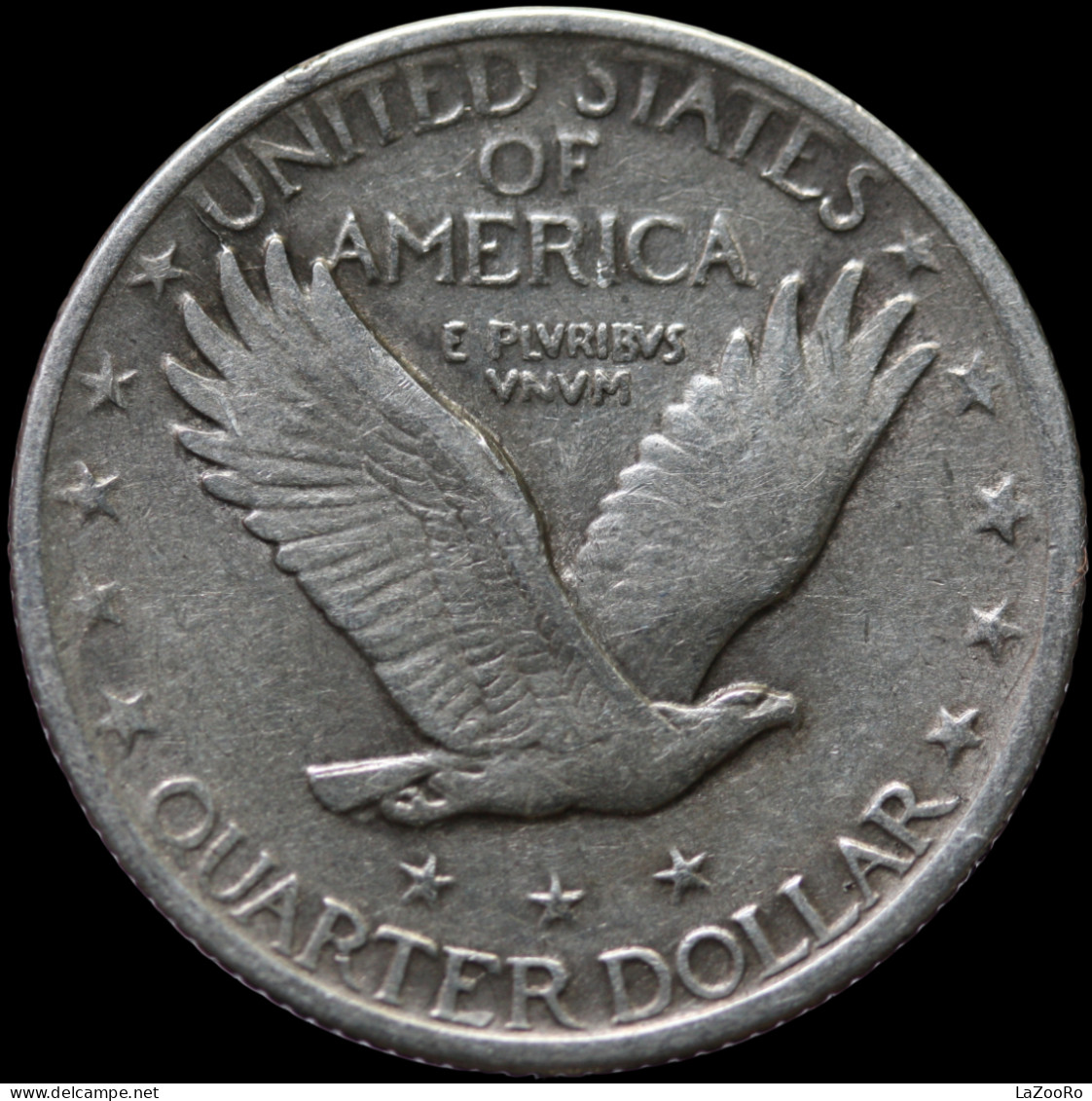 LaZooRo: United States Of America 1/4 Quarter Dollar 1919 VF / XF - Silver - 1916-1930: Standing Liberty (Libertà In Piedi)