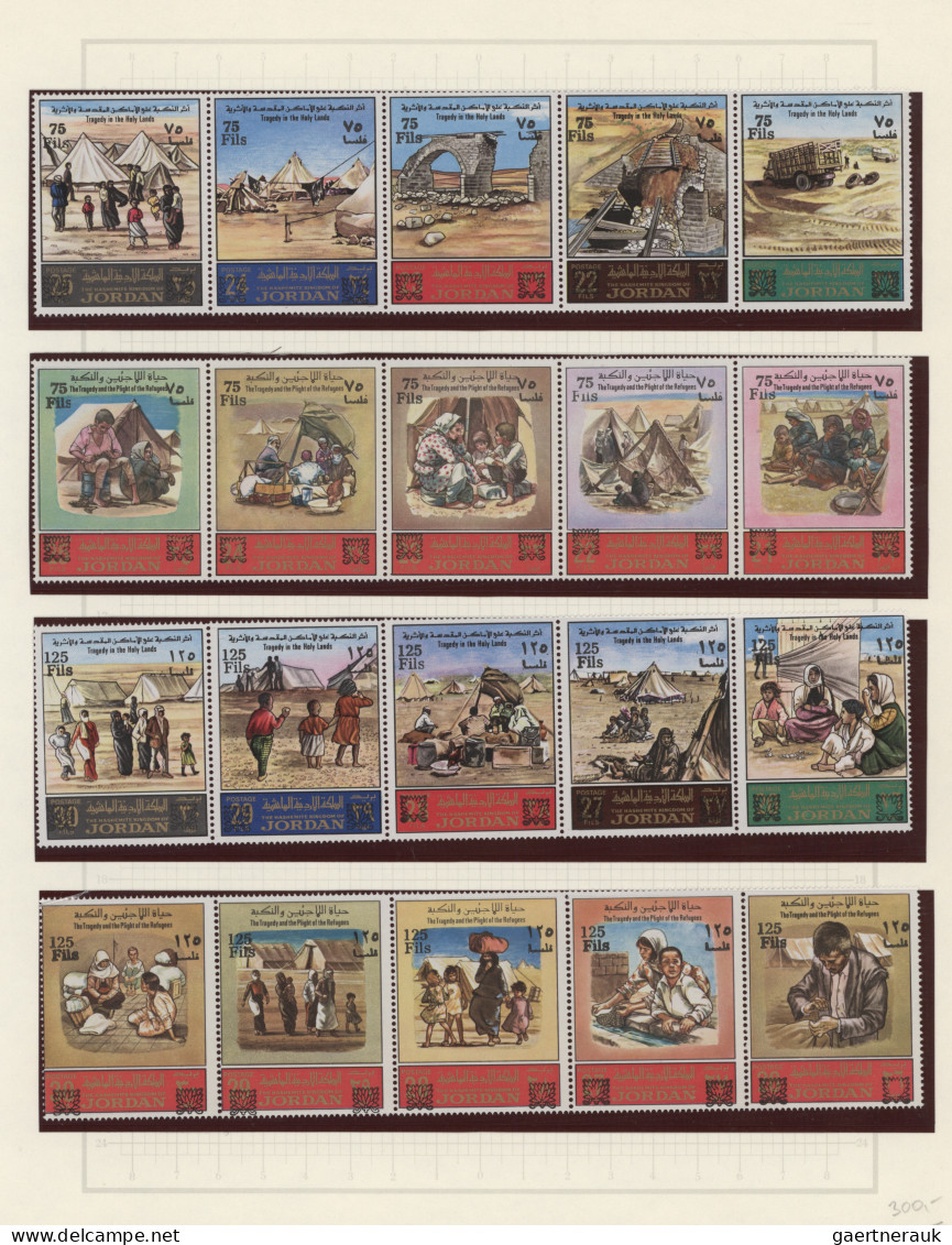 Jordan: 1930/1994: Mint collection on printed hingeless pages in a binder, near