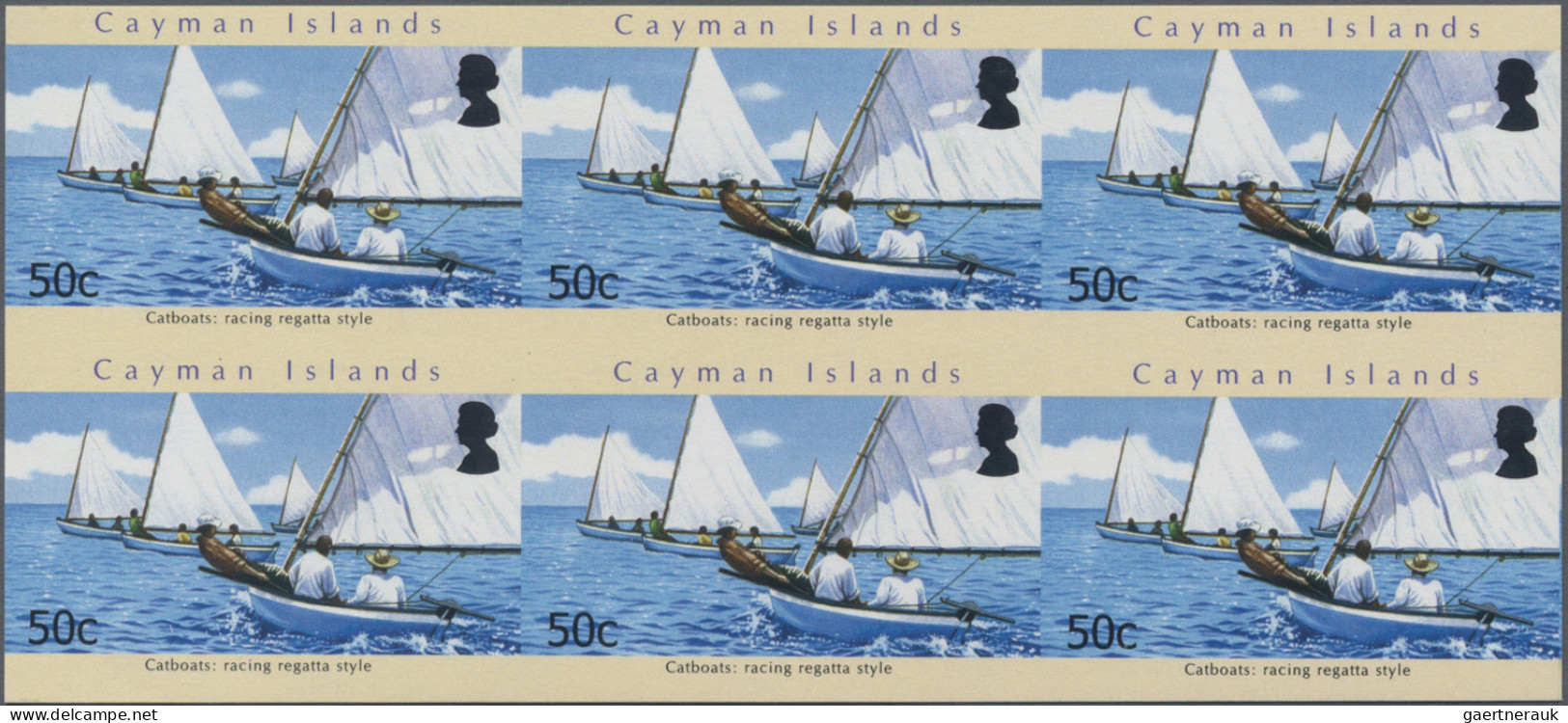 Cayman Islands: 2000/2013. Collection Containing 1066 IMPERFORATE Stamps (inclus - Cayman Islands