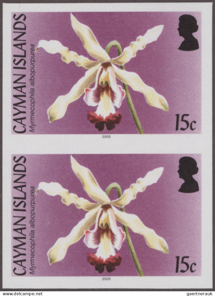 Cayman Islands: 2000/2013. Collection Containing 1362 IMPERFORATE Stamps (inclus - Cayman Islands