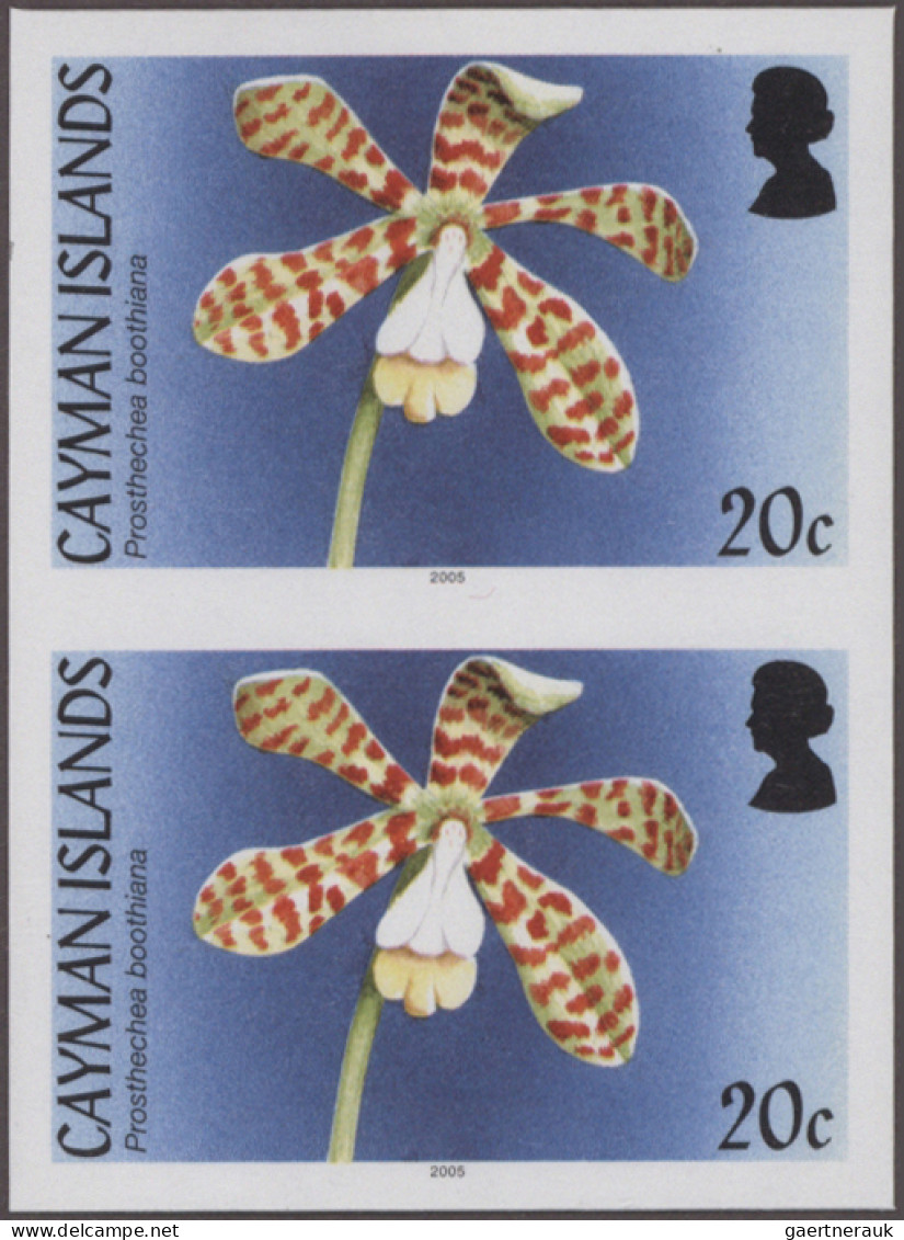 Cayman Islands: 2000/2013. Collection Containing 1362 IMPERFORATE Stamps (inclus - Cayman Islands