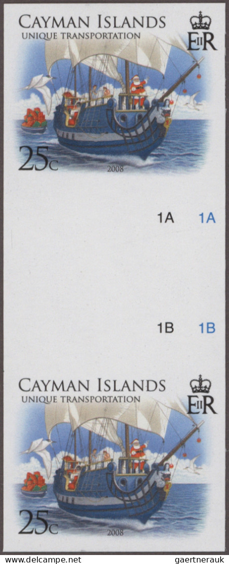 Cayman Islands: 2000/2013. Collection Containing 1362 IMPERFORATE Stamps (inclus - Kaaiman Eilanden