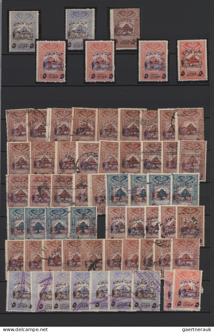 Lebanon: 1945/1962, Mint And Used Balance Of Apprx. 145 Stamps, Thereof Apprx. 9 - Líbano