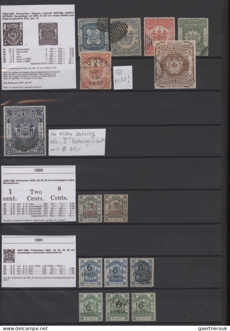 Malayan States: 1867/1900 ca.: Collection of about 600 mint and used stamps from