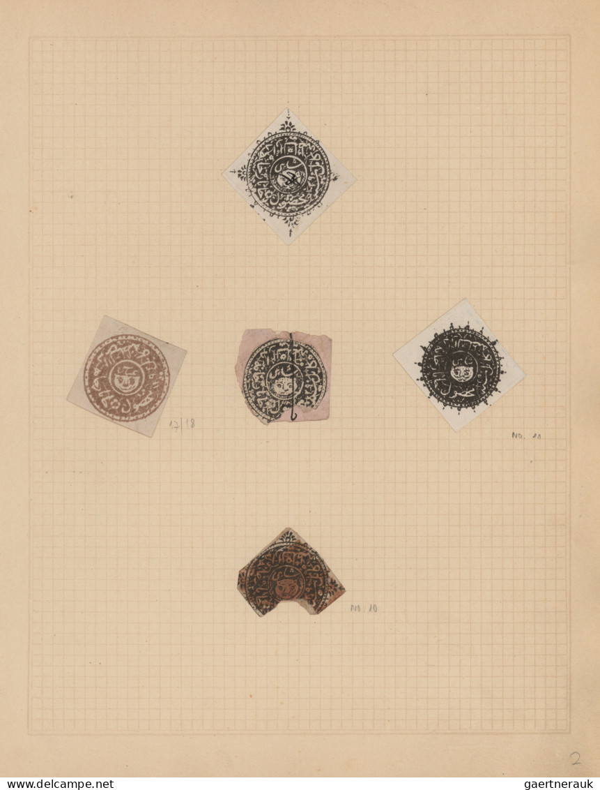Afghanistan: 1871/1921 Ca.: Collection Of About 80 Stamps And 7 Covers, With 9 L - Afganistán