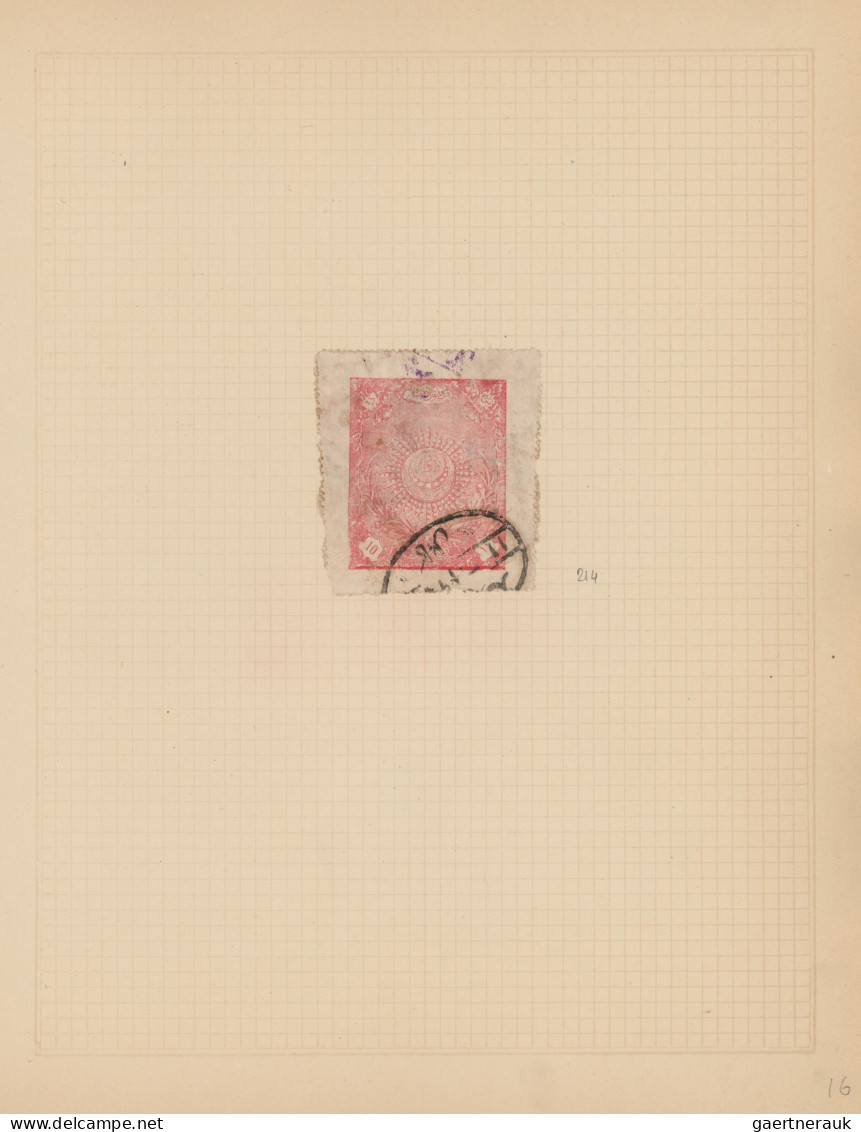 Afghanistan: 1871/1921 ca.: Collection of about 80 stamps and 7 covers, with 9 l