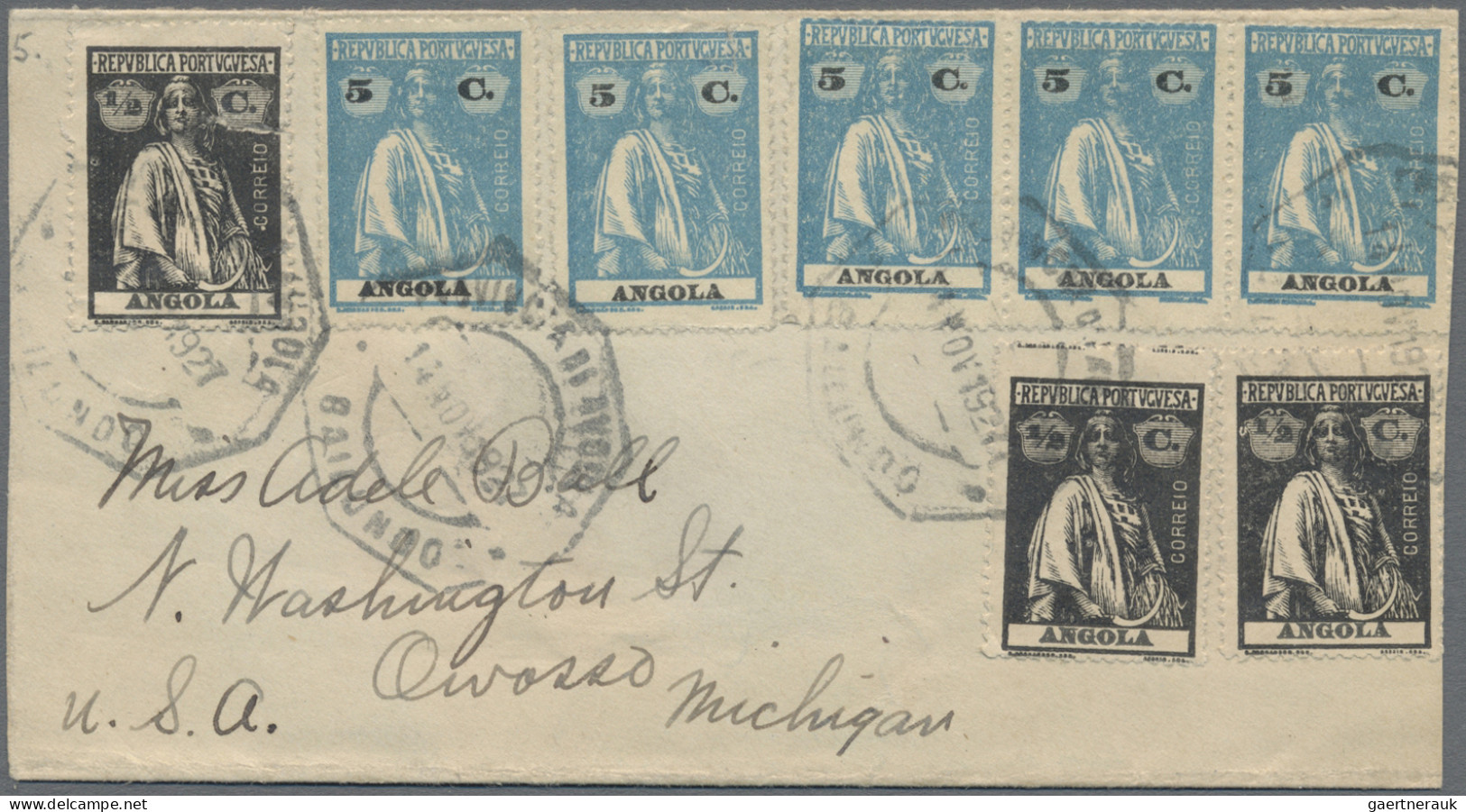 Angola: 1900/2005 (ca.), Balance Of Apprx. 800-1.000 Covers/cards Incl. Ppc, Als - Angola