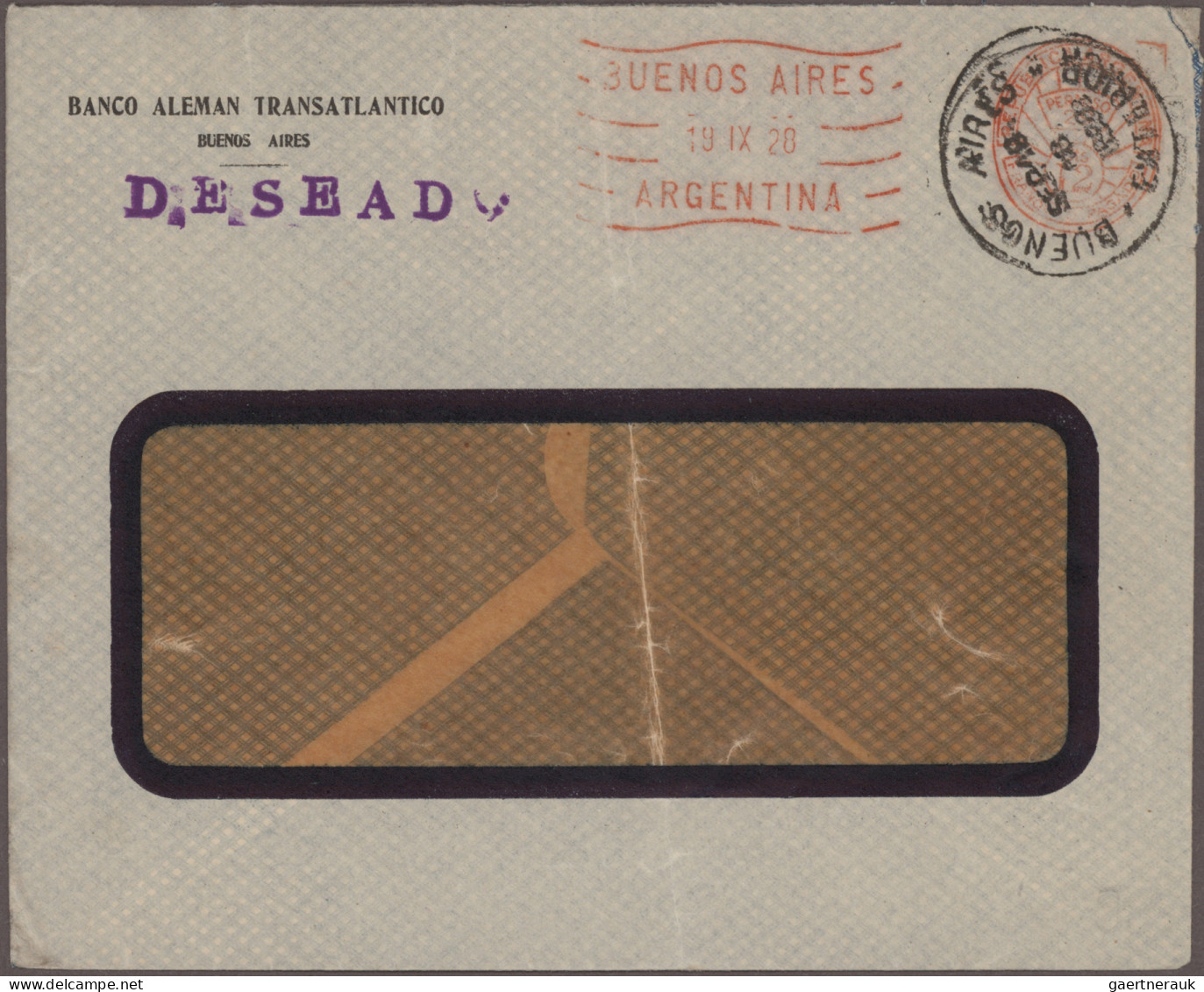 Argentina: 1928/1977, METER MARKS, assortment of apprx. 73 commercial covers mai