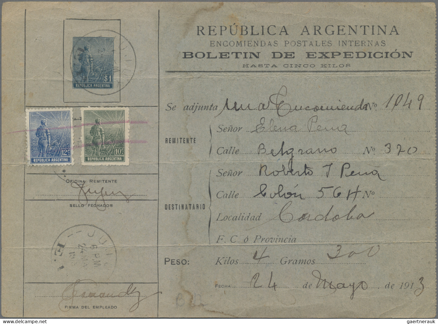 Argentina - Postal Stationary: 1850/1930's Ca.: More Than 160 Postal Stationery - Ganzsachen