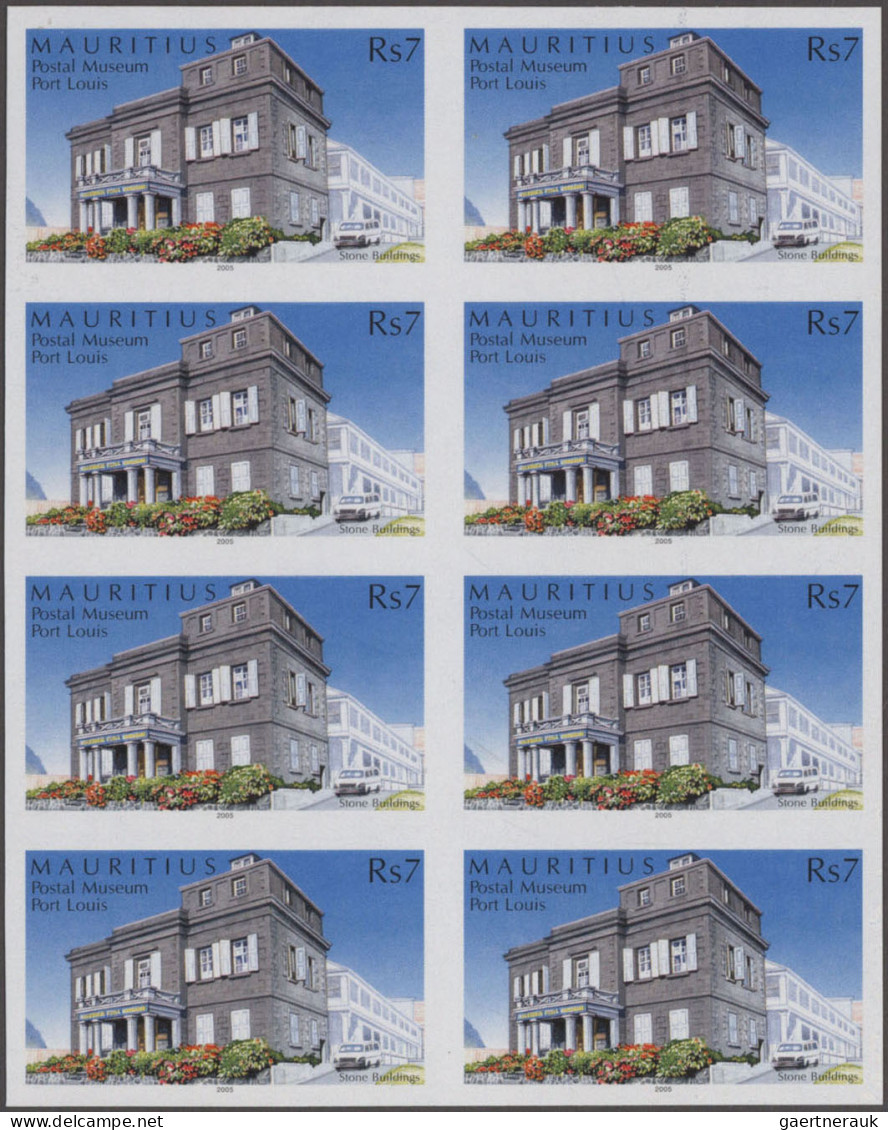 Mauritius: 1989/2016. Collection containing 23399 IMPERFORATE stamps and 22 IMPE