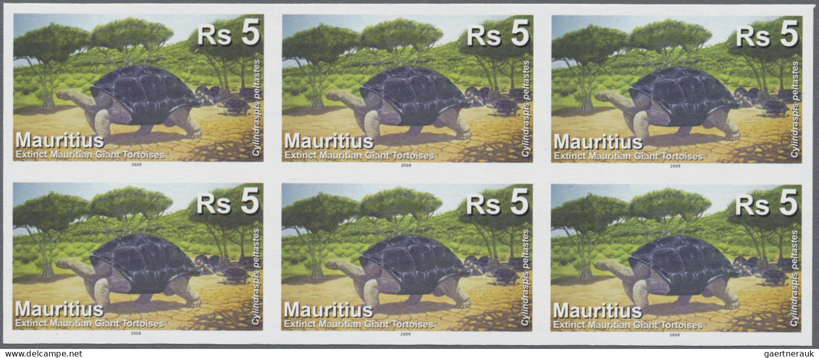 Mauritius: 1995/2014. Collection Containing 2470 IMPERFORATE Stamps (inclusive S - Maurice (...-1967)