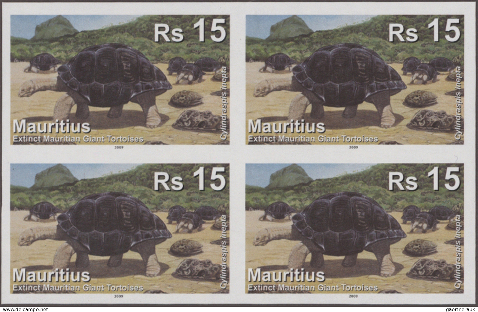 Mauritius: 1995/2016. Collection Containing 2504 IMPERFORATE Stamps (inclusive S - Mauritius (...-1967)