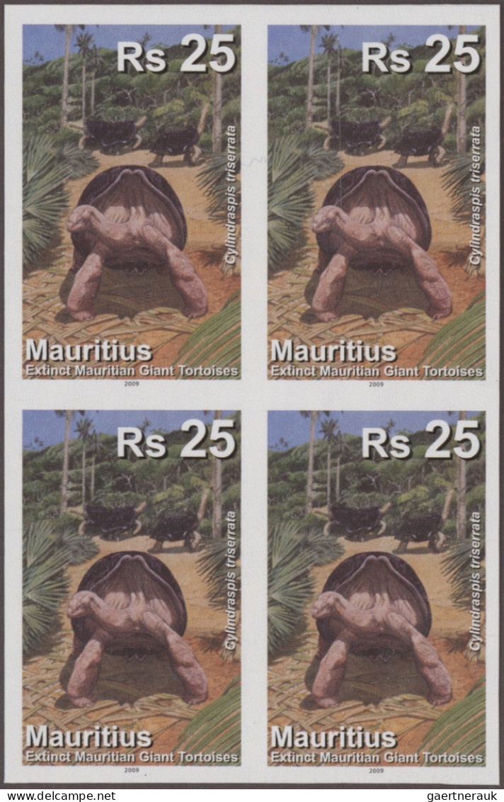 Mauritius: 1995/2016. Collection Containing 2504 IMPERFORATE Stamps (inclusive S - Mauricio (...-1967)