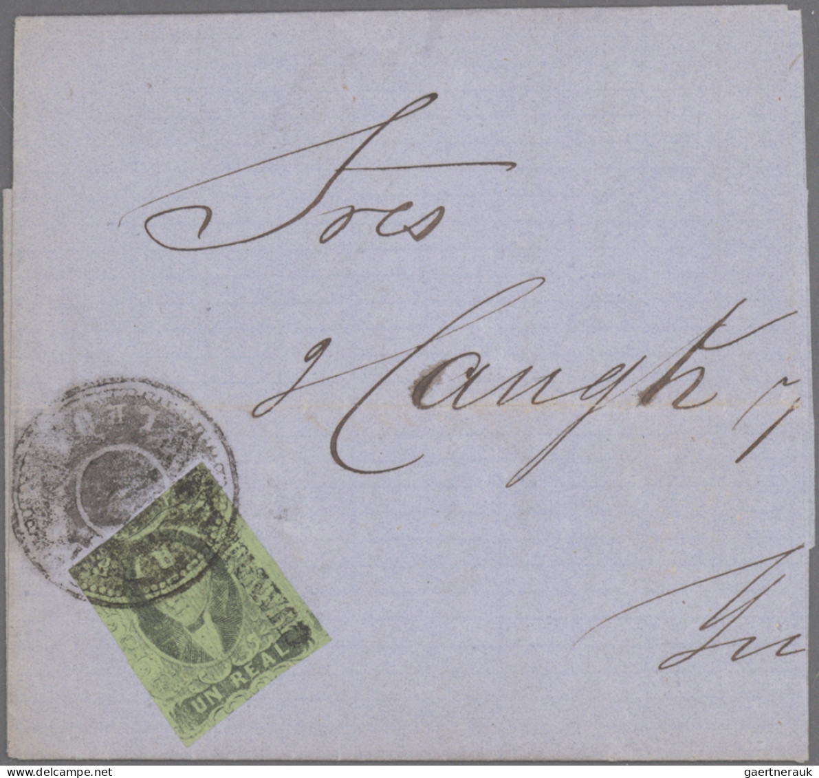 Mexico: 1858/1872, HIDALGO, collection of 26 letters (incl. one shortened letter