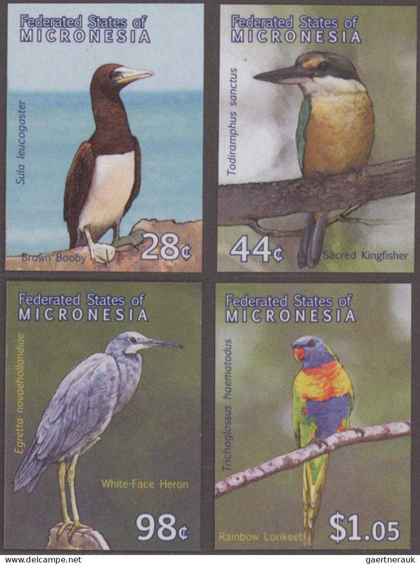 Micronesia: 2000/2015. Collection containing 2014 IMPERFORATE stamps and 16 IMPE
