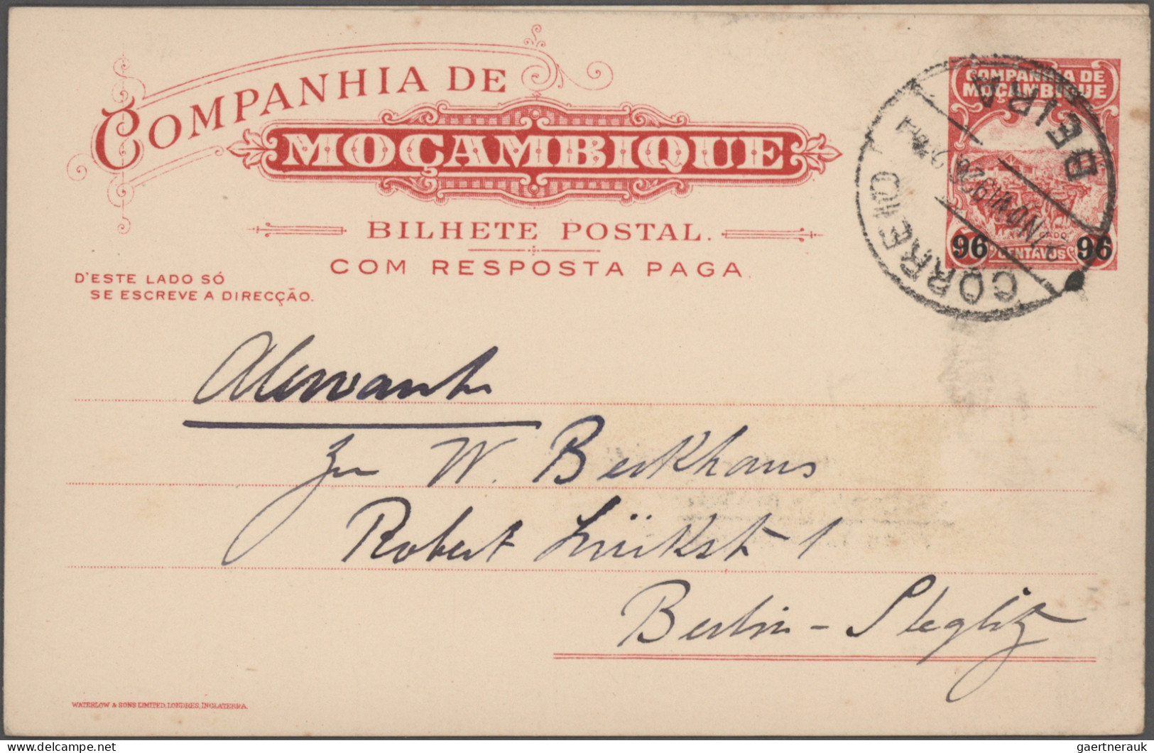 Mozambique: 1893/1926, Mocambique +Mocambique Company, Lot Of Eight Used/unused - Mozambico