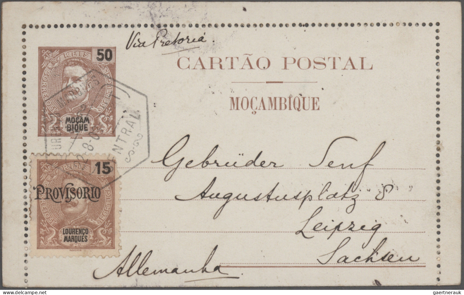 Mozambique: 1893/1926, Mocambique +Mocambique Company, Lot Of Eight Used/unused - Mozambico