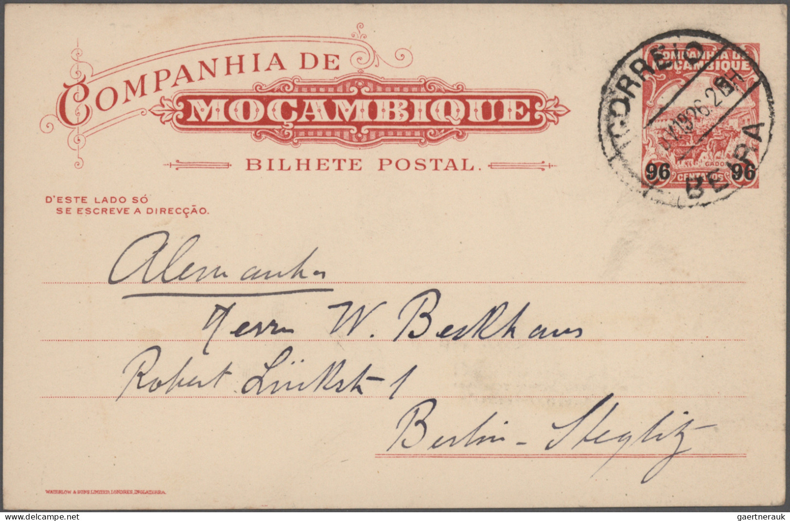 Mozambique: 1893/1926, Mocambique +Mocambique Company, Lot Of Eight Used/unused - Mosambik