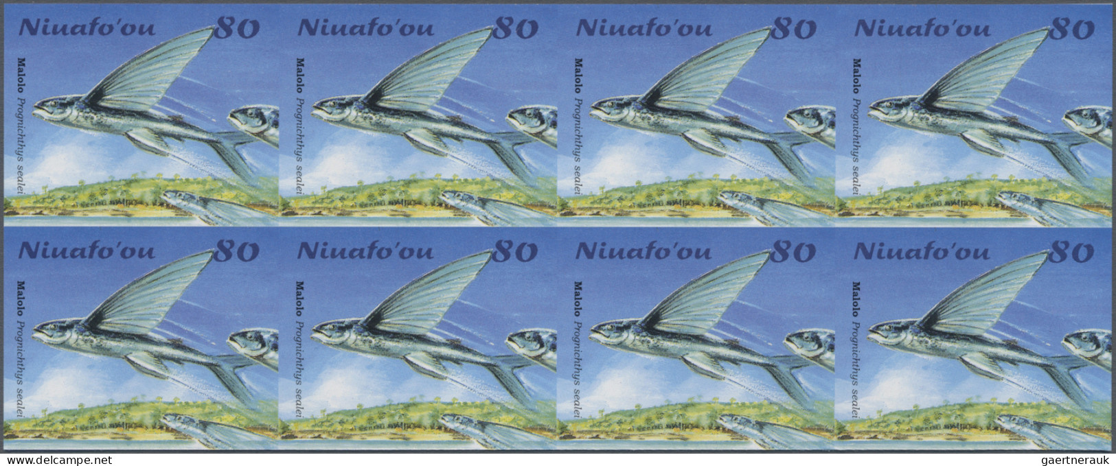 Tin Can Island: 2001. Collection Containing 176 IMPERFORATE Stamps And 2 IMPERFO - Otros - Oceanía