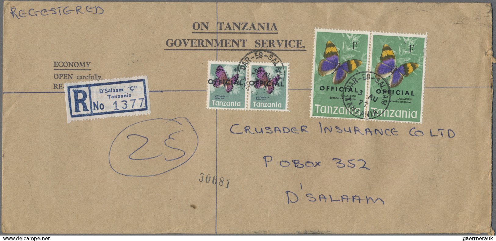 East African Union: 1954/1992, KUT+Kenya+Tanzania, Assortment Of Apprx. 240 Comm - Britisch-Ostafrika
