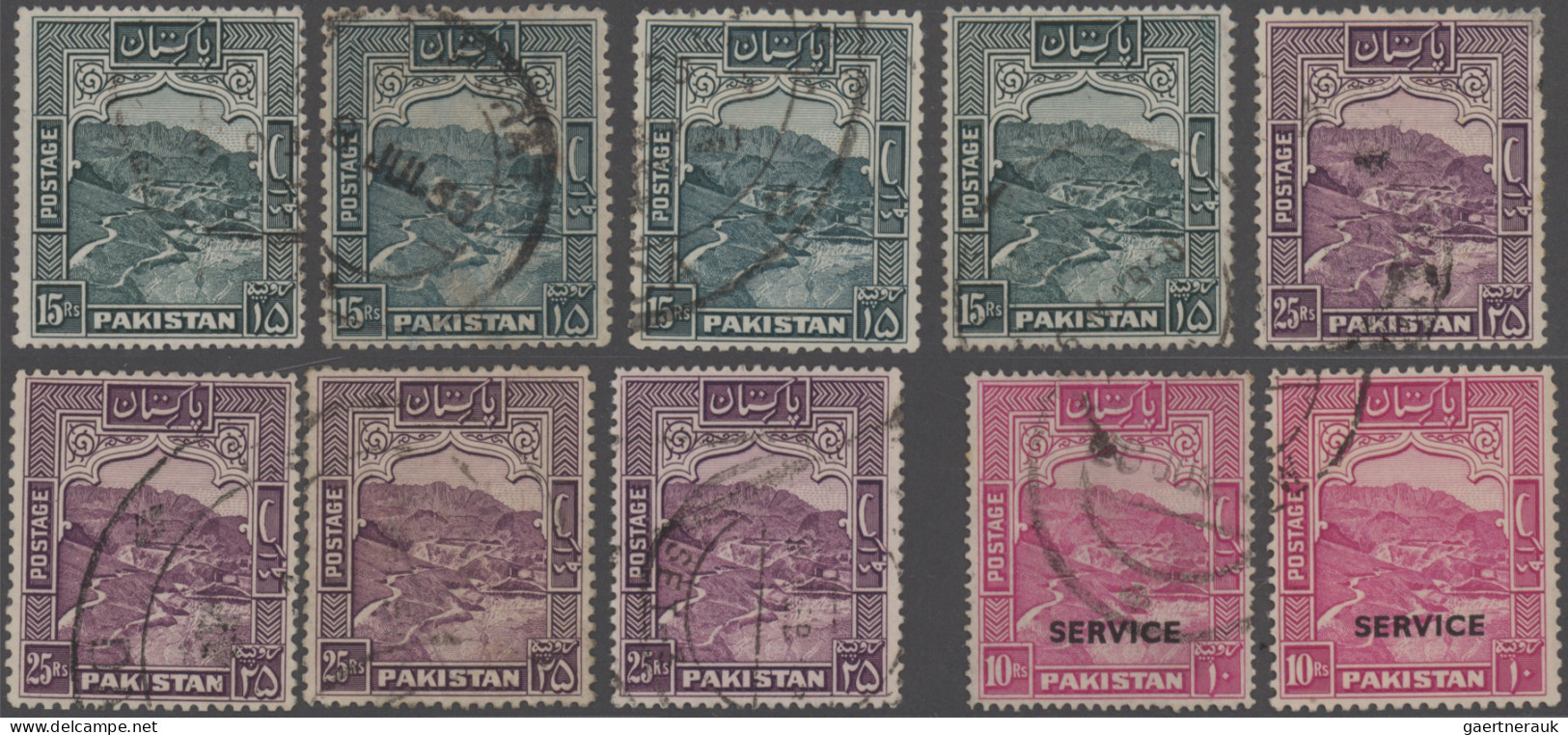 Pakistan: 1947-modern: Estate Of Pakistan Stamps And Covers, Not With A High Lev - Pakistán